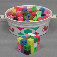 Stacking 1cm Cubes
